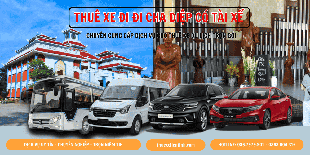 Thuê Xe Đi Cha Diệp, Nhà Thờ Tắc Sậy Từ TP.HCM