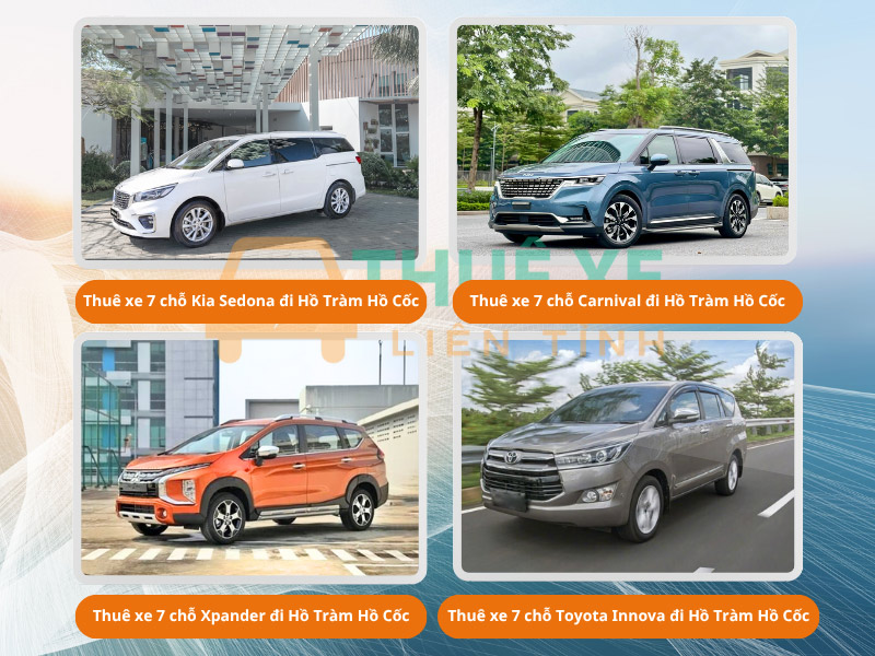 Thuê xe đi Hồ Tràm Hồ Cốc từ TPHCM giá tốt