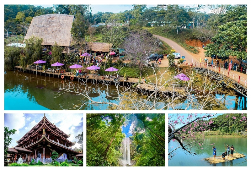 Các địa điểm du lịch nổi tiếng tại Măng Đen 