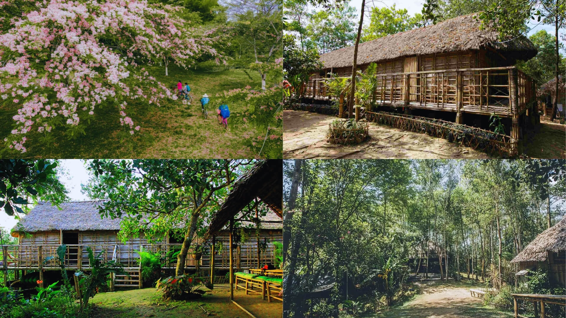 Làng dân tộc Tà Lài tại Vườn Quốc Gia Nam Cát Tiên 