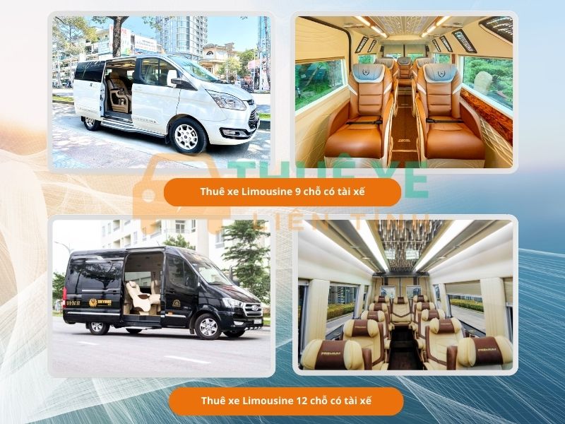 Các dòng xe Limousine cho thuê có tài xế tại Thuê Xe Liên Tỉnh